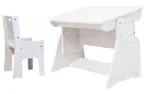 Парта Школярик С-470 с пеналом и со стулом