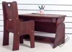 Парта Школярик С-470 с пеналом и со стулом