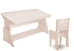 Парта-растишка Школярик С-412 с двумя пеналами и стульчиком