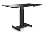 Регулируемый стол Ergostol Uno H Черный (Black)