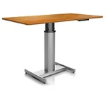 Регулируемый стол Ergostol Uno H Орех (Silver)