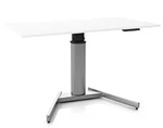 Регулируемый стол Ergostol Uno A Белый (Silver)