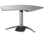 Регулируемый стол Ergostol Uno C Титан, волна