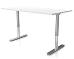 Регулируемый стол Ergostol Nano Белый (Silver)