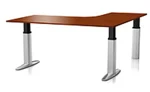Регулируемый стол Ergostol Senate для переговорных Вишня
