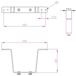 Выдвижное крепление для системного блока
