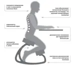 Коленный стул Конек-горбунек BalancePlus
