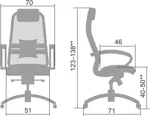 Эргономичное офисное кресло Samurai SL-1
