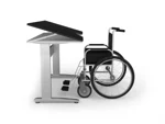 Стол для инвалидов колясочников регулируемый по высоте Ergostol Care Plus