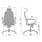 Эргономичное кресло Samurai K-2