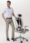 Кожаное кресло для работы Expert Spring Leather