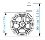 Набор колес АВТОБЛОК Vertagear Racing Series 65мм