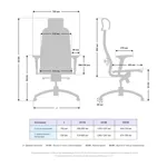 Эргономичное кресло Samurai K-3
