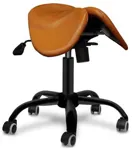 Кожаный Стул-седло Gravitonus EZDuo HardLeather