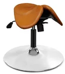 Кожаный Стул-седло Gravitonus EZDuo HardLeather