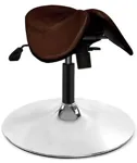 Кожаный Стул-седло Gravitonus EZDuo HardLeather