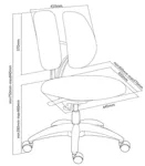 Детское кресло FunDesk SST9