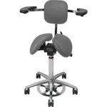 Стул-седло Twin с опорой Surgeon (ножная регулировка)