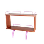 Полка задняя двухъярусная к партам Дэми СУТ-13/15/17