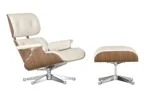Кресло Eames Style Lounge Chair & Ottoman Black Premium U.S. Version