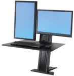 Ergotron WorkFit-SR Рабочее место для двух мониторов