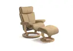 Кресло-реклайнер с пуфом Magic Classic Set