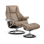 Кресло-реклайнер с пуфом Live Signature Set
