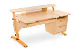 Растущая парта Pondi Эргономик (с тумбой)