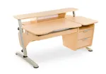 Растущая парта Pondi Эргономик (с тумбой)