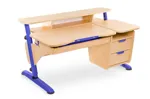 Растущая парта Pondi Эргономик (с тумбой)