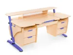 Растущая парта Pondi Эргономик (две тумбы)