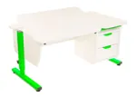 Растущая парта Pondi Школьник с тумбой