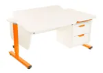 Растущая парта Pondi Школьник с тумбой
