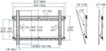 Настенный кронштейн Ergotron Neo-Flex Tilting Wall Mount UHD 60-612