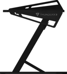Геймерский стол ThunderX3 AD3 с RGB подсветкой