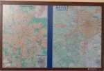 Настольное покрытие Карта Москвы