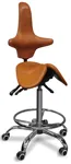Раздвоенный стул-седло со спинкой Gravitonus EZDuo Back Country