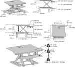 Ergotron WorkFit-TX настольная платформа (сидя-стоя) 33-467-921