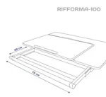 Растущая парта Rifforma-100