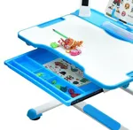 Комплект парта и стульчик Mealux BD-04 XL Teddy (с лампой)