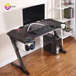 Стол для компьютера (для геймеров) Eureka Z2 c RGB подсветкой, чёрный