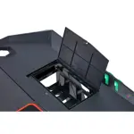 Стол для компьютера (для геймеров) Eureka Z2 c RGB подсветкой, чёрный