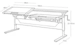 Растущая парта M13 Comf-pro