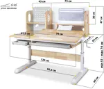 Детский стол Mealux Winnipeg Wood