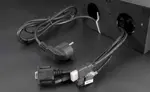 Горизонтальная выдвижная розетка (HDMI, RJ45, 2 USB, VGA, 2 EURO)