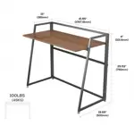 Складной письменный стол (для компьютера) EUREKA ERK-FD-02 с шириной 104 см