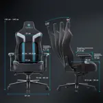 Компьютерное кресло для геймеров Eureka Python II