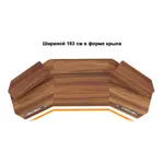 Стол для компьютера Eureka ERK-ED71-WN с электрической регулировкой по высоте