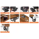 Стол для компьютера Eureka ERK-ED71-WN с электрической регулировкой по высоте