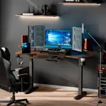 Стол для компьютера Eureka ERK-ED71-WN с электрической регулировкой по высоте